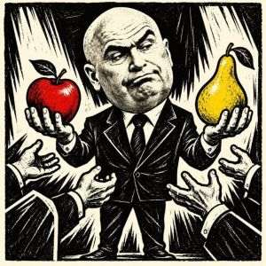 Ilie Bolojan: "Taking from Peter to pay Paul?” Image created by Make